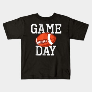 foobtall lover game football day Kids T-Shirt